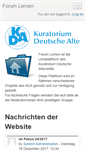 Mobile Screenshot of forum-lernen.de