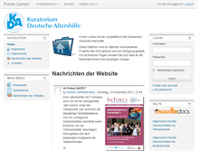 Tablet Screenshot of forum-lernen.de